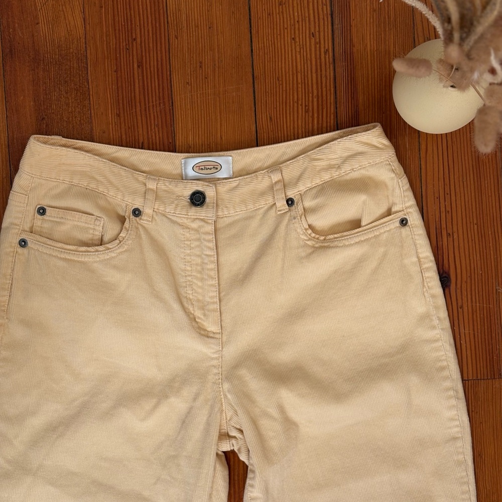 VINTAGE - straight leg corduroy pants